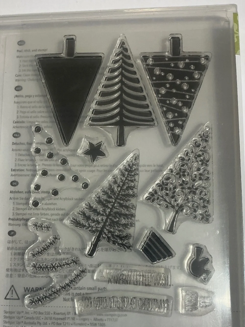Stampin’ Up Festival Of Trees Stamp Set